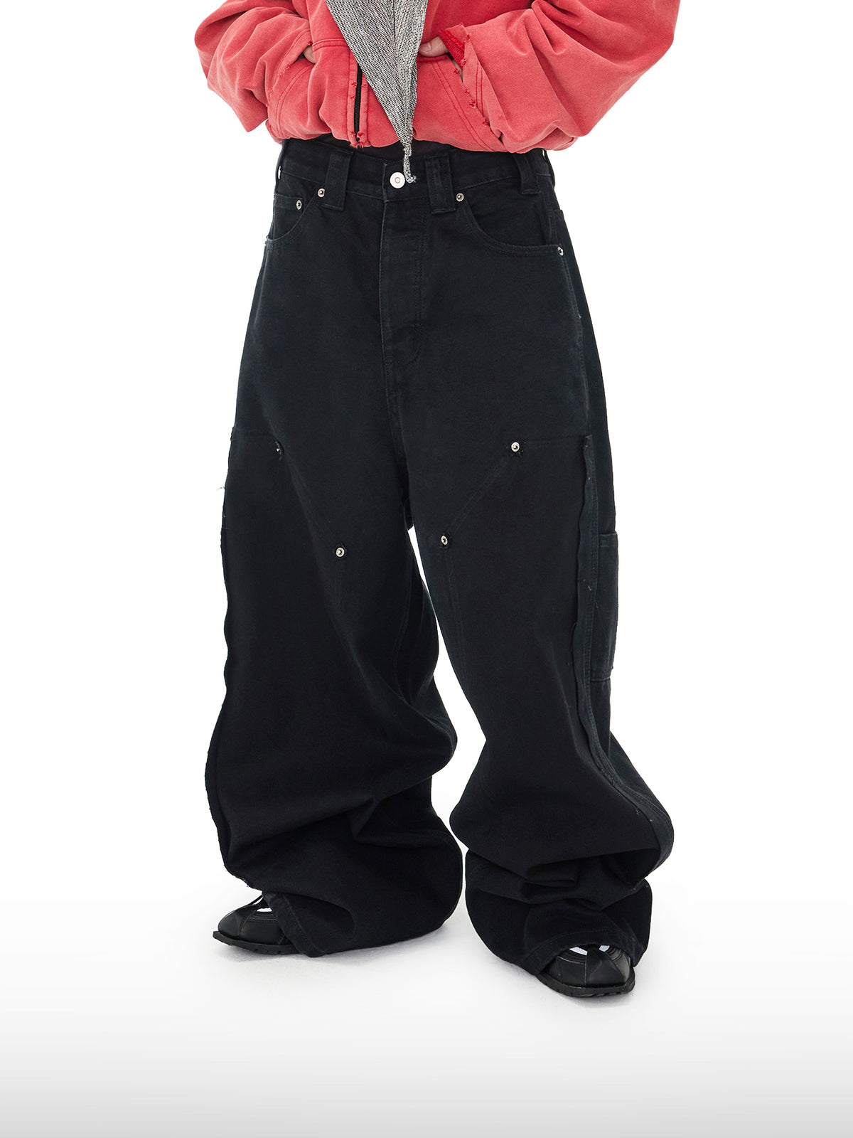 Modern Street Utility Jeans