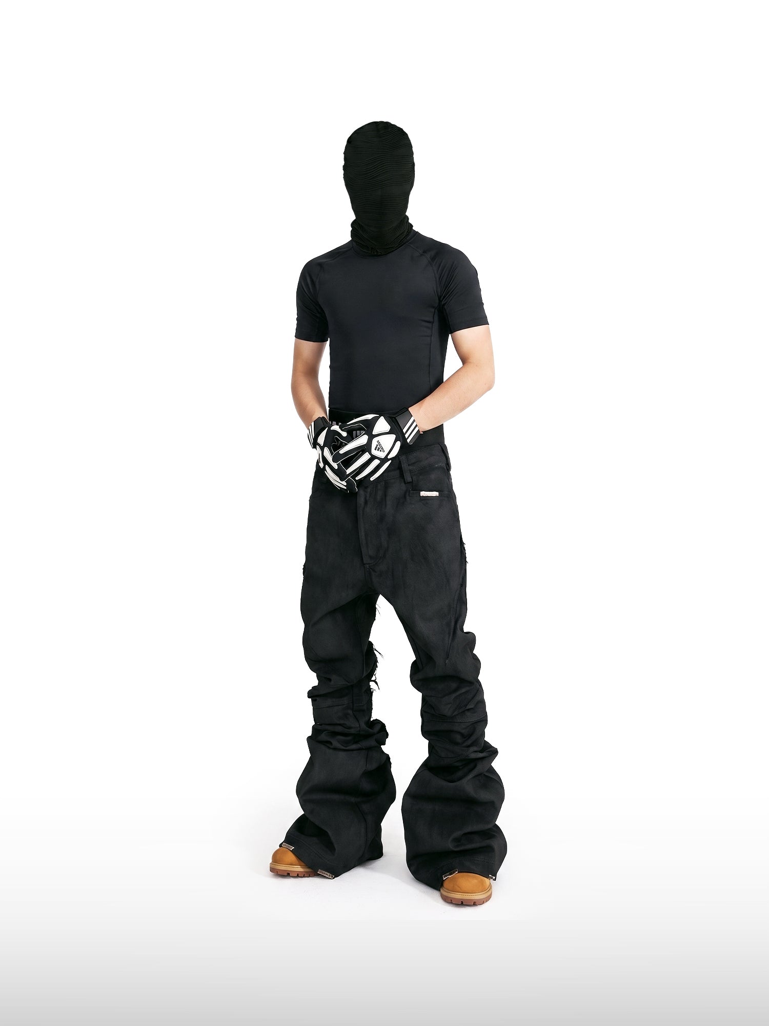 Night Black Flared Jeans