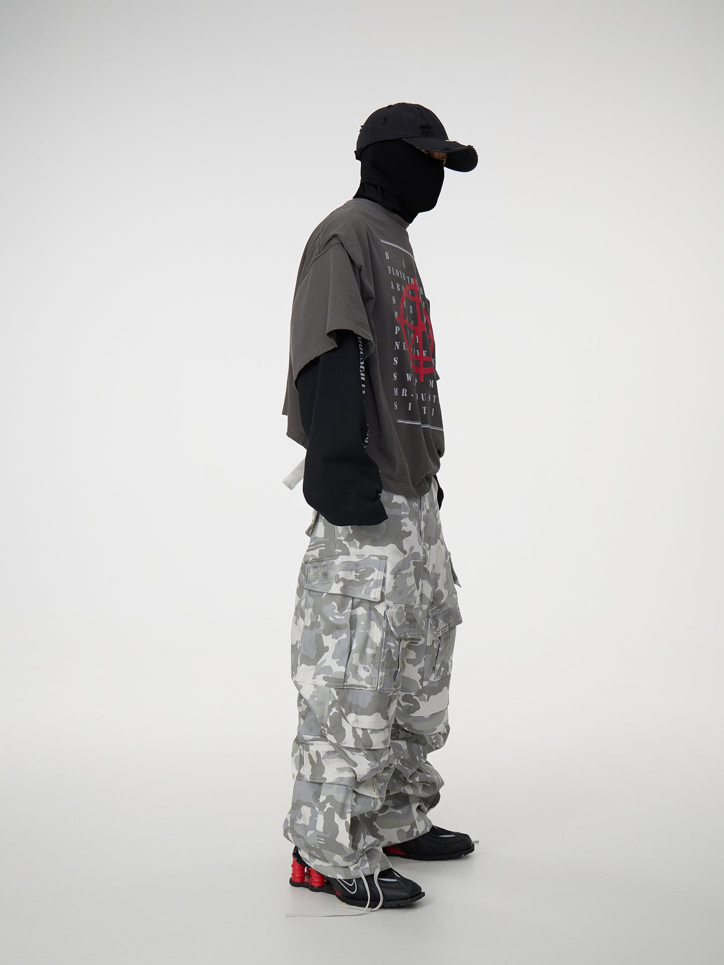 Pantalones de camuflaje blancos