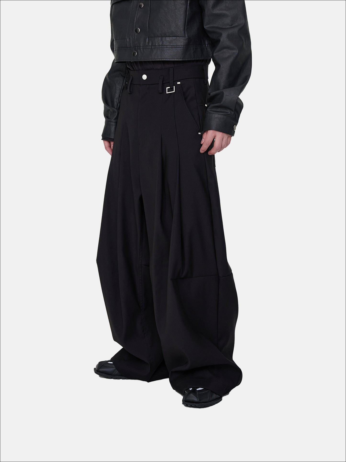 Obsidian Slouch Pants