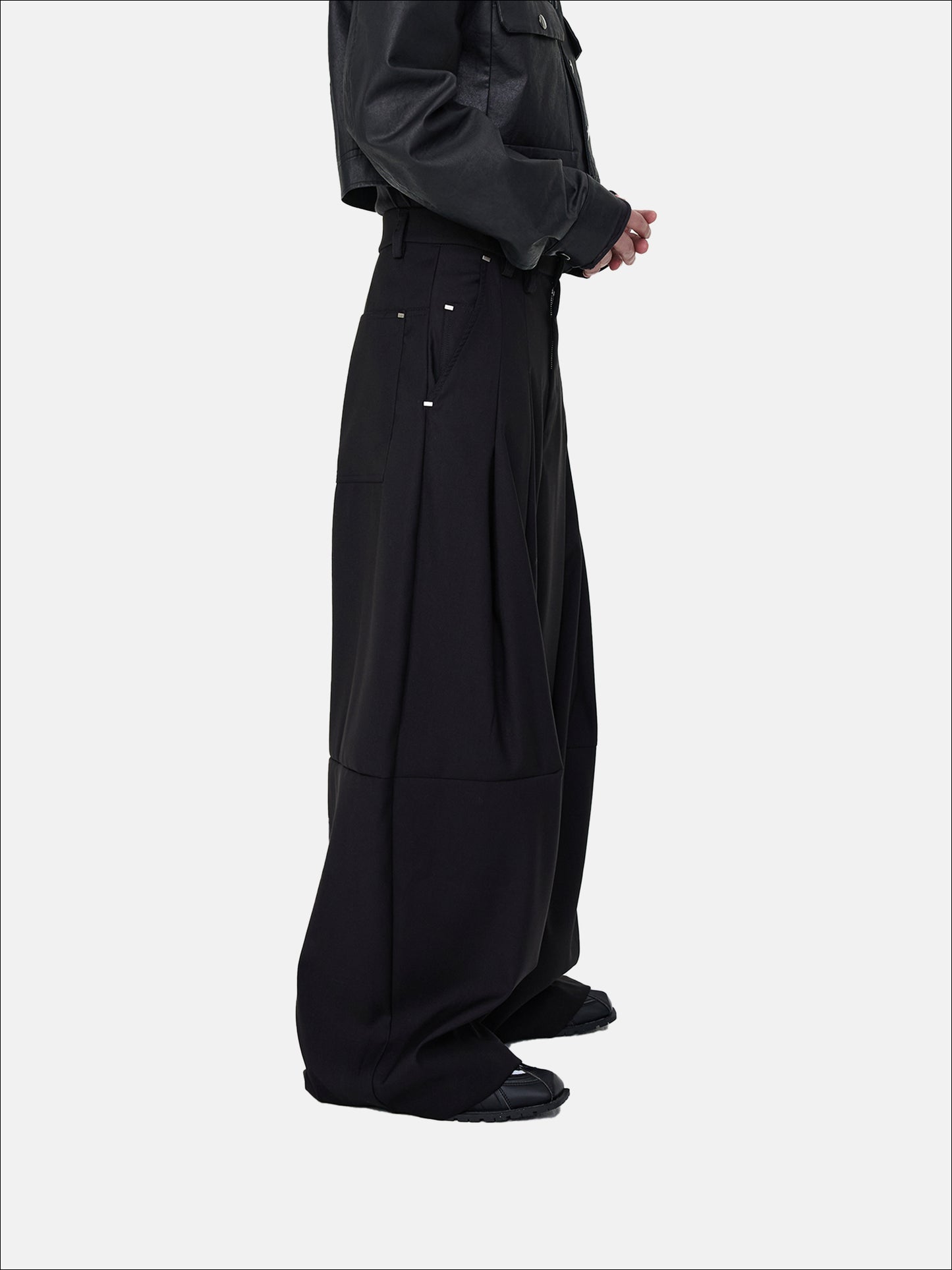 Obsidian Slouch Pants