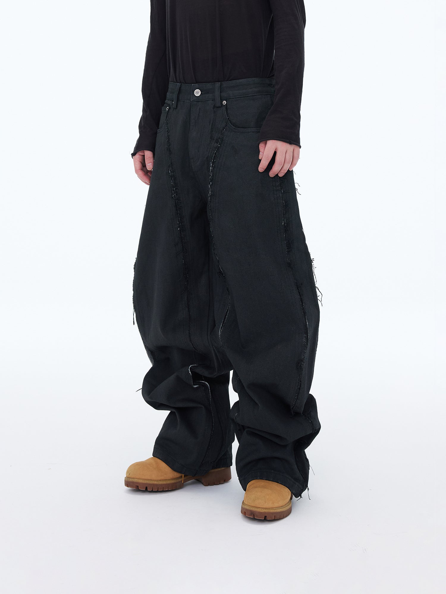 Phantomschwarze Jeans