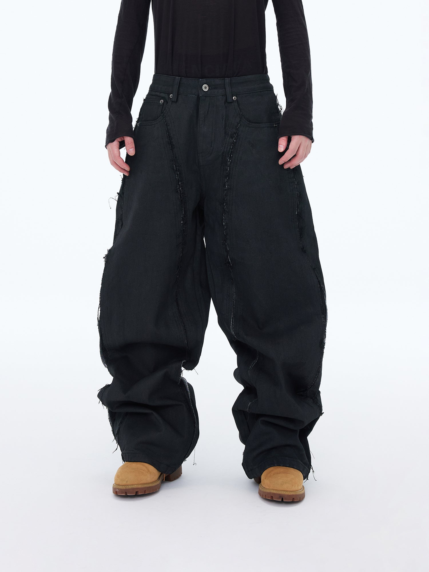 Phantomschwarze Jeans