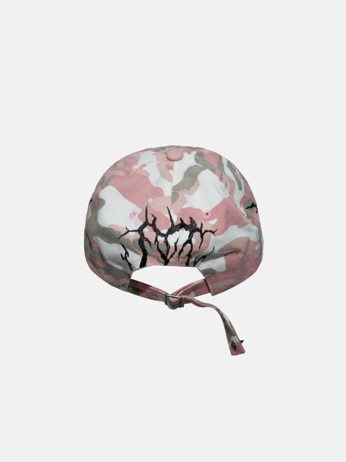 Pink Camo Flame Cap