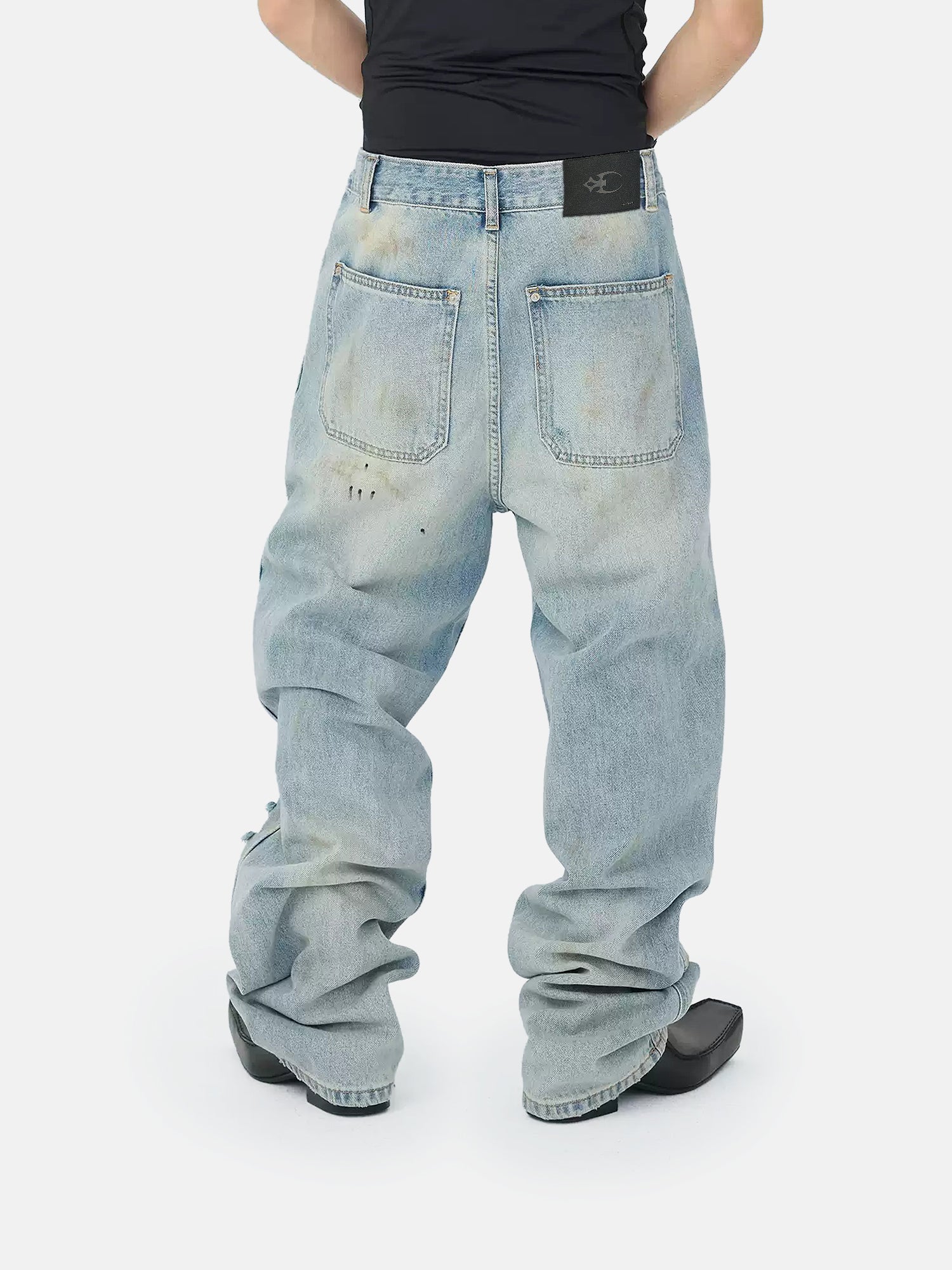 Jeans Desgastados Riot