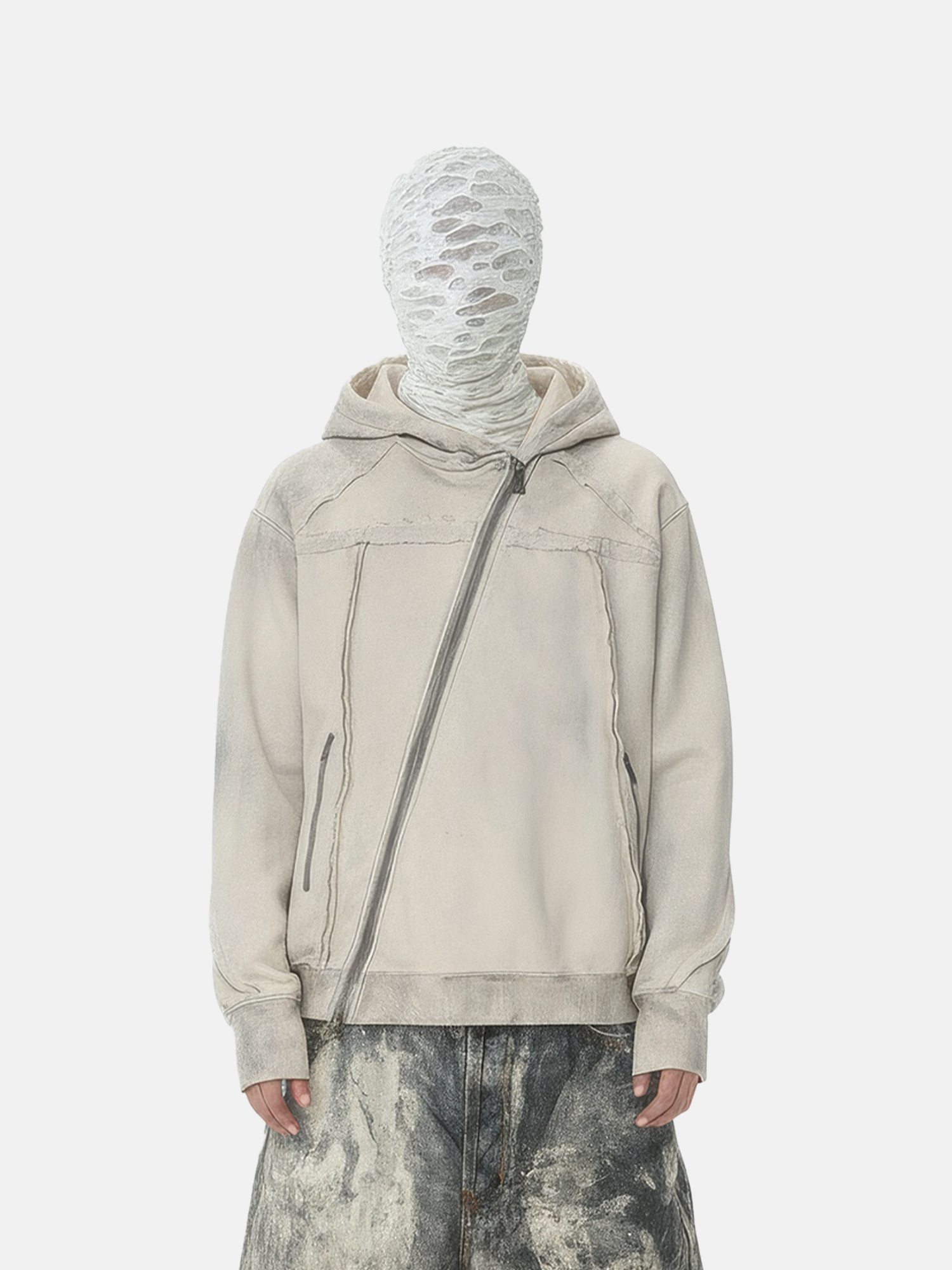 Sudadera con capucha Side Zip