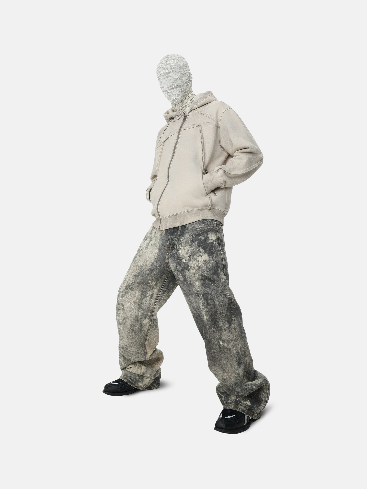 Sudadera con capucha Side Zip