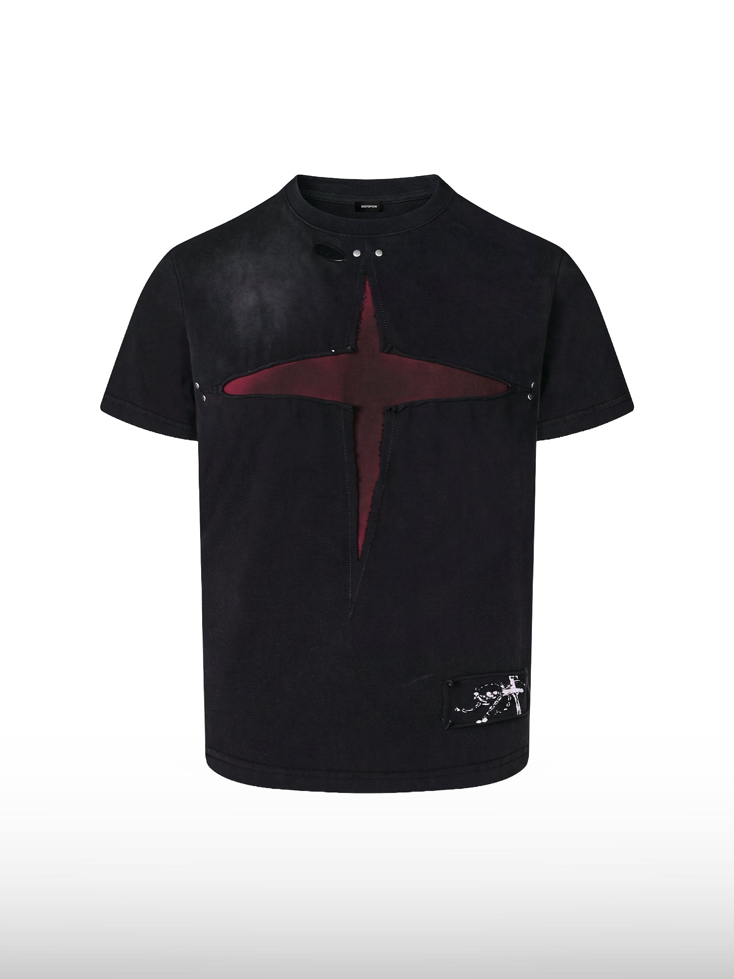 Slash Cutout Tee