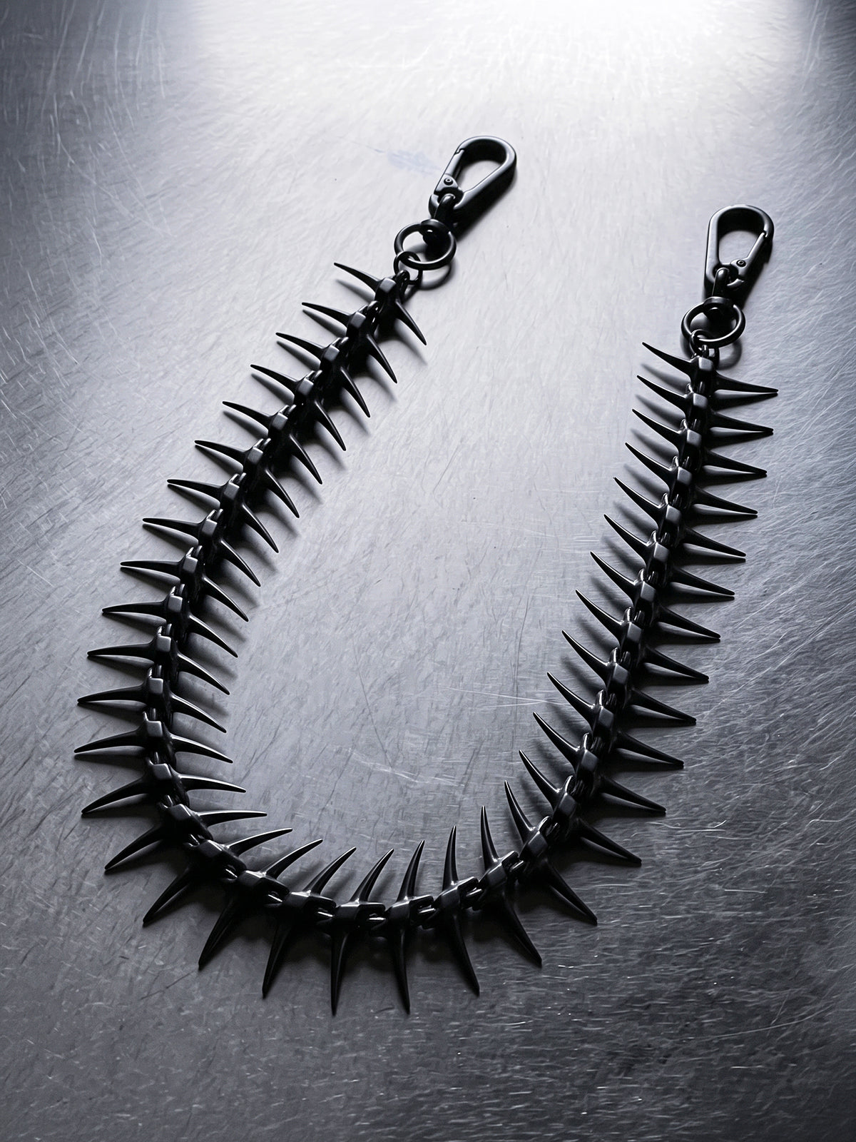 Spiked Fishbone Waist Chain