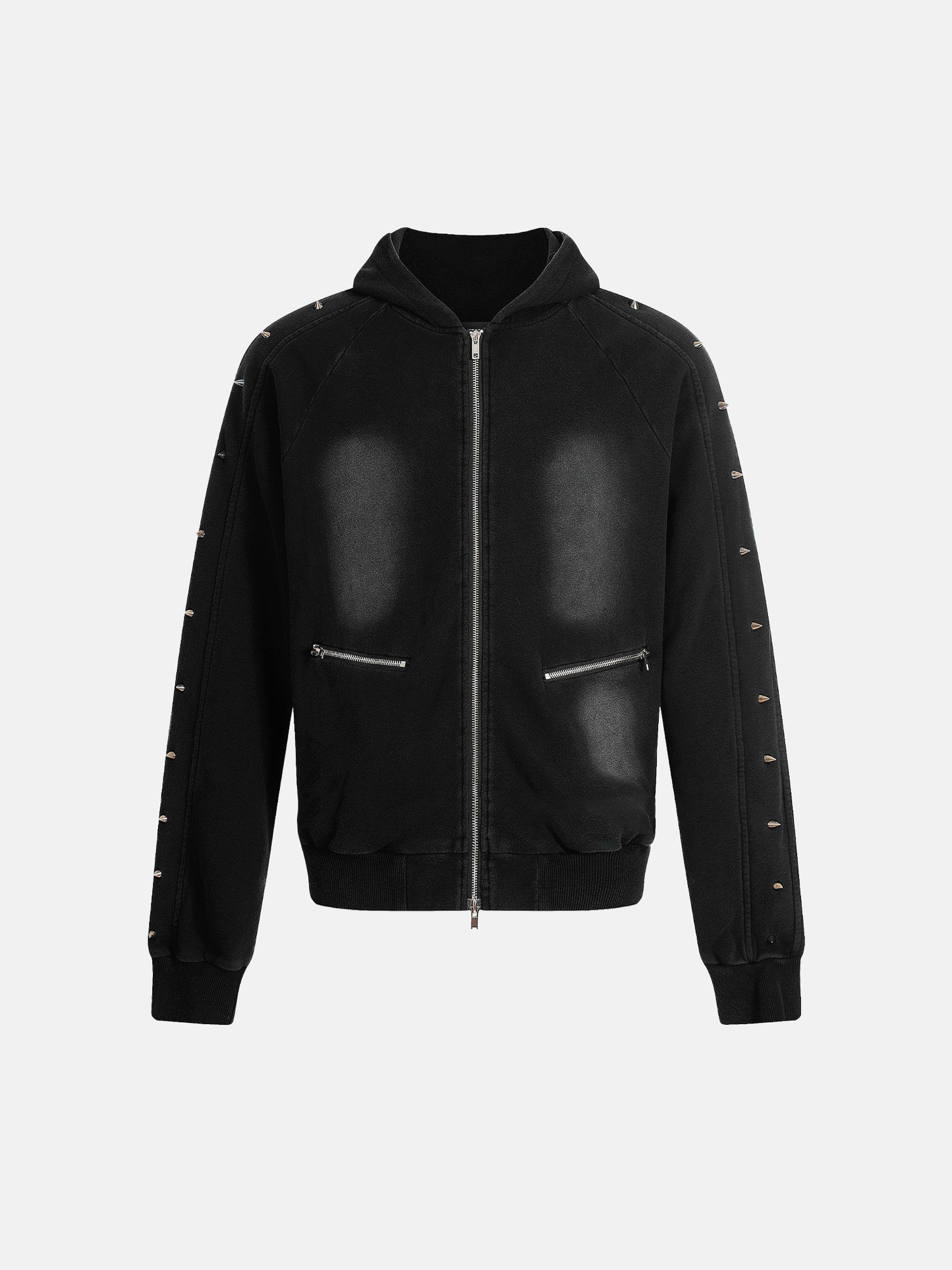 Studded Hoodie Jacket