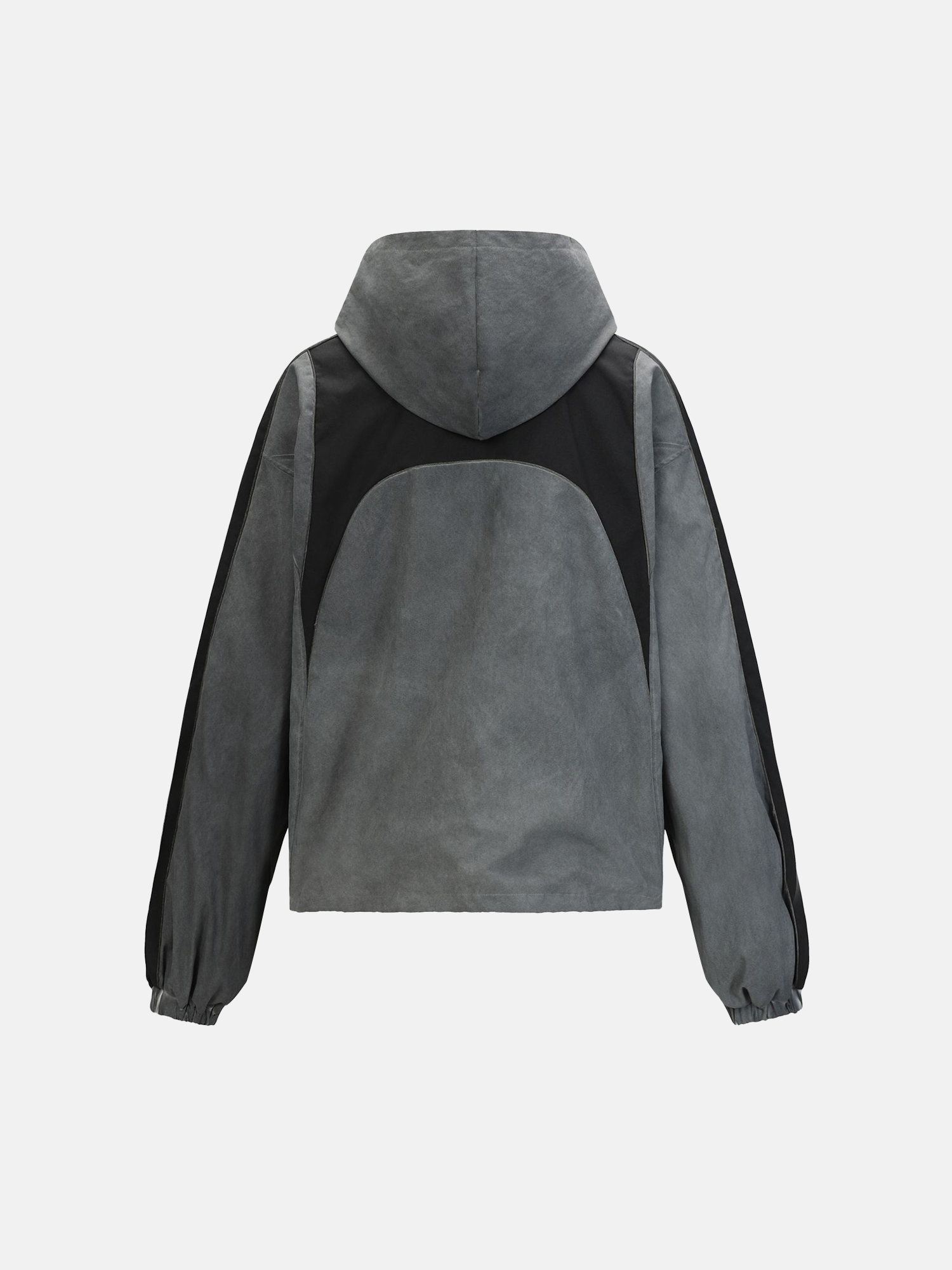 Veste zippée bicolore