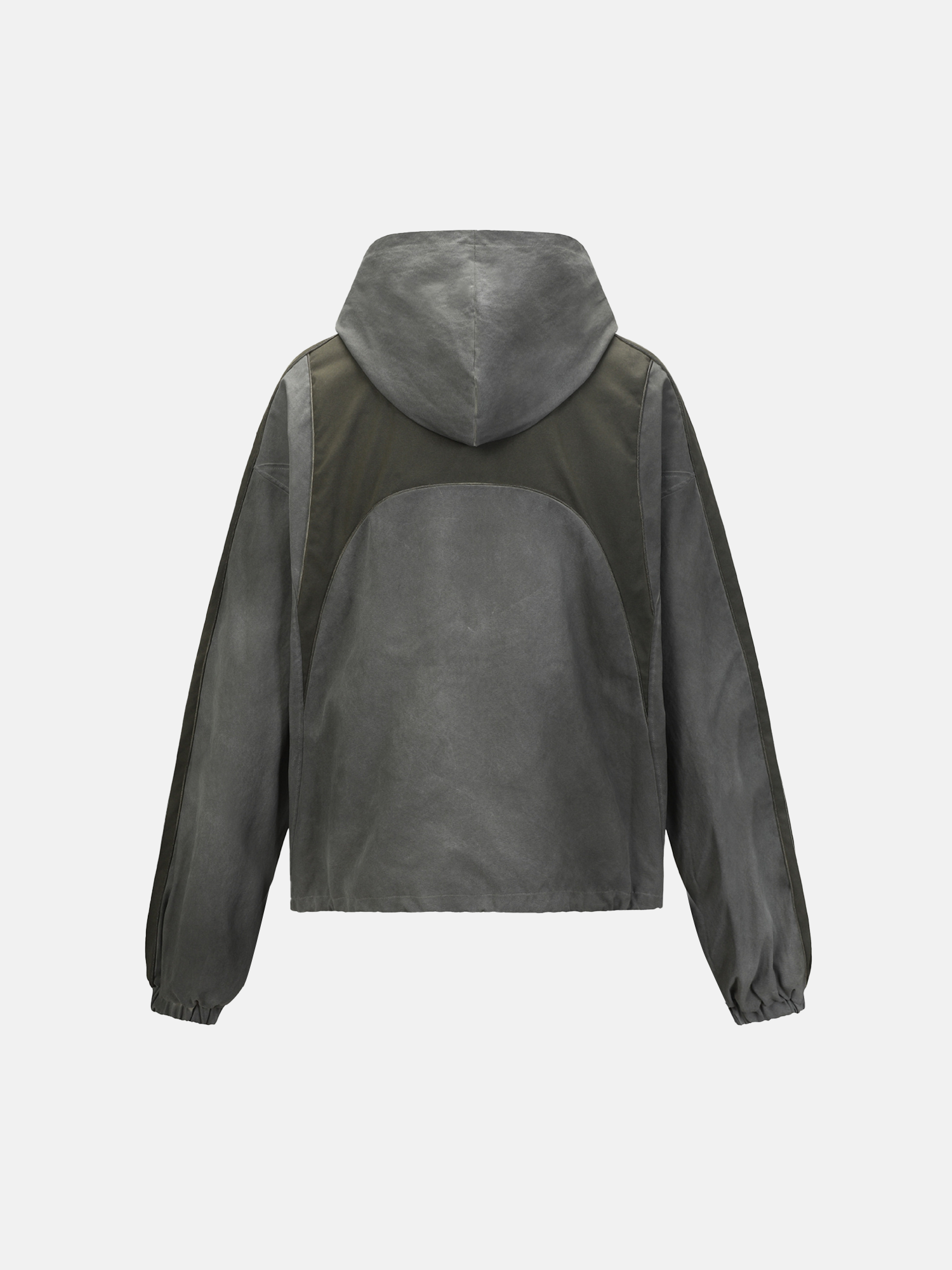 Veste zippée bicolore