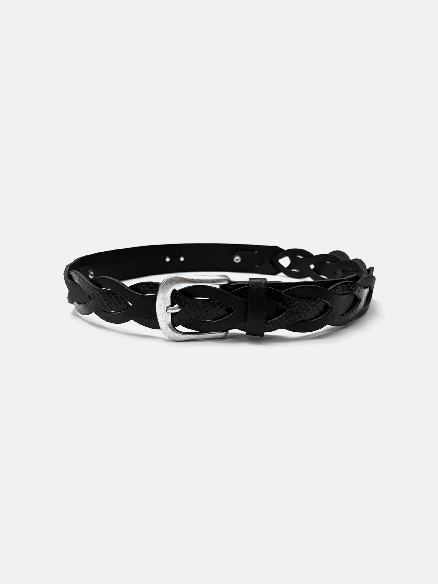 Twist Leather Belt