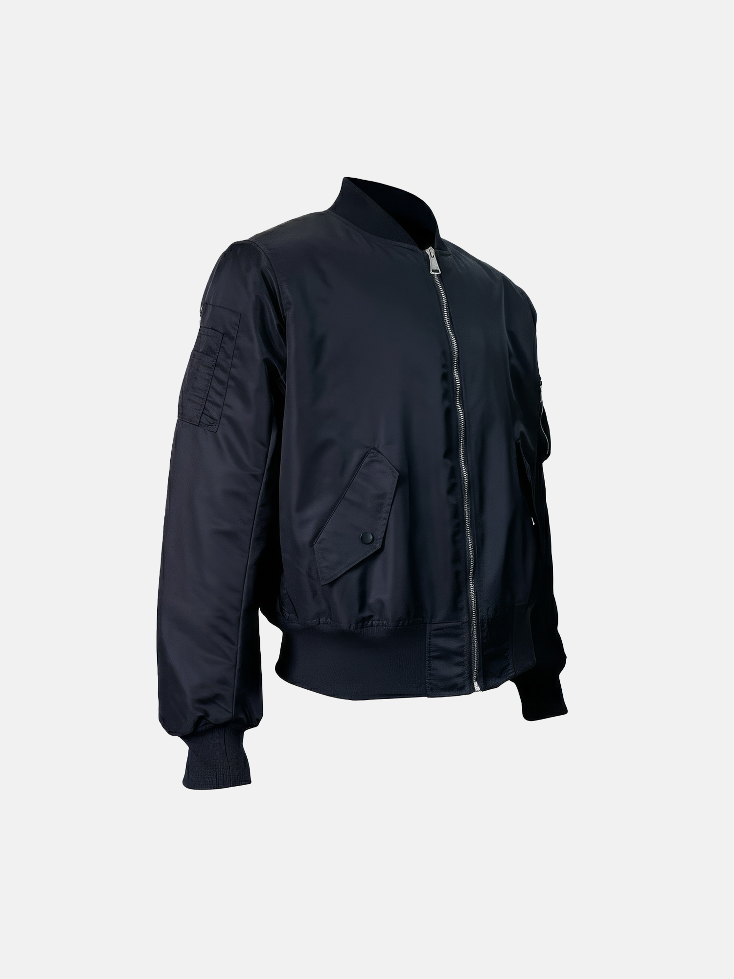 Cazadora Bomber Zipper Back