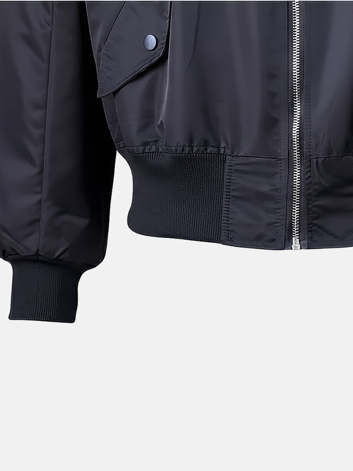 Cazadora Bomber Zipper Back