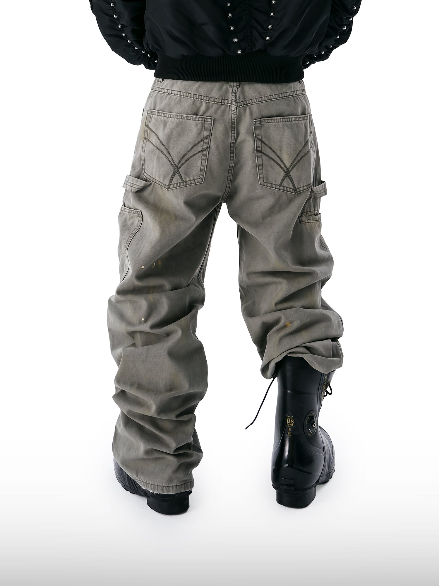 Vintage canvasbroek