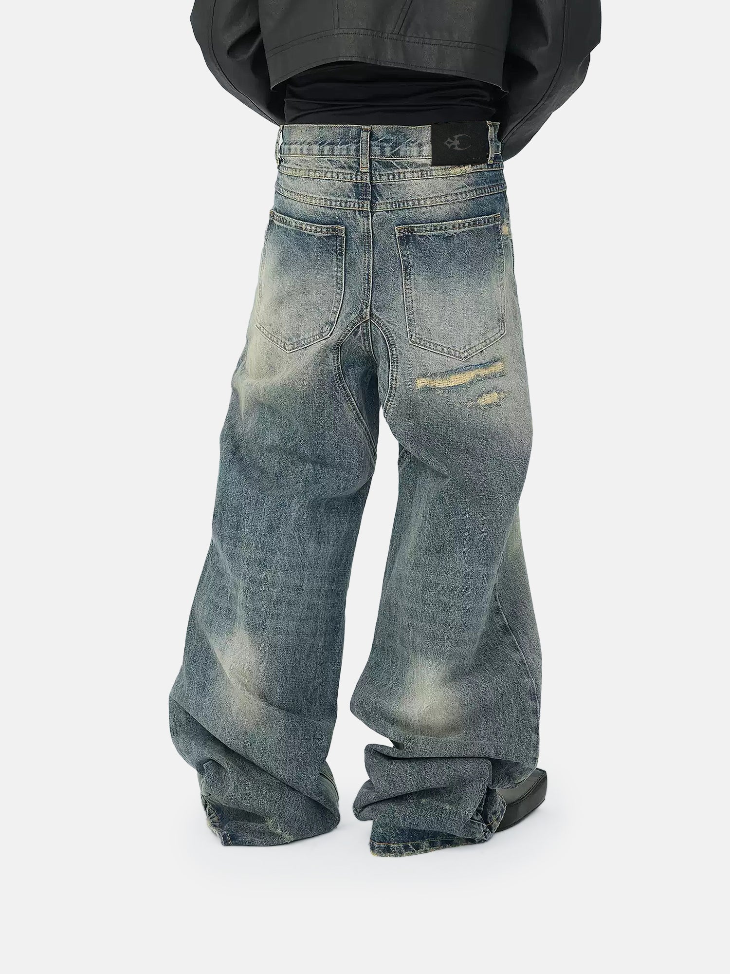 Jeans Worn Rebel
