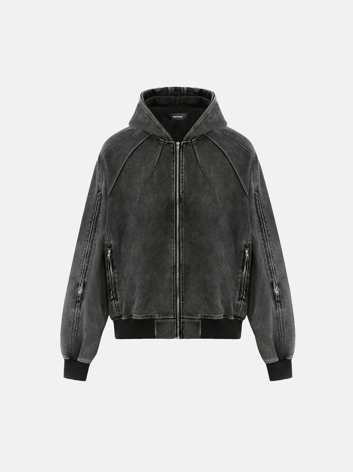 Washed Hoodie Jacket