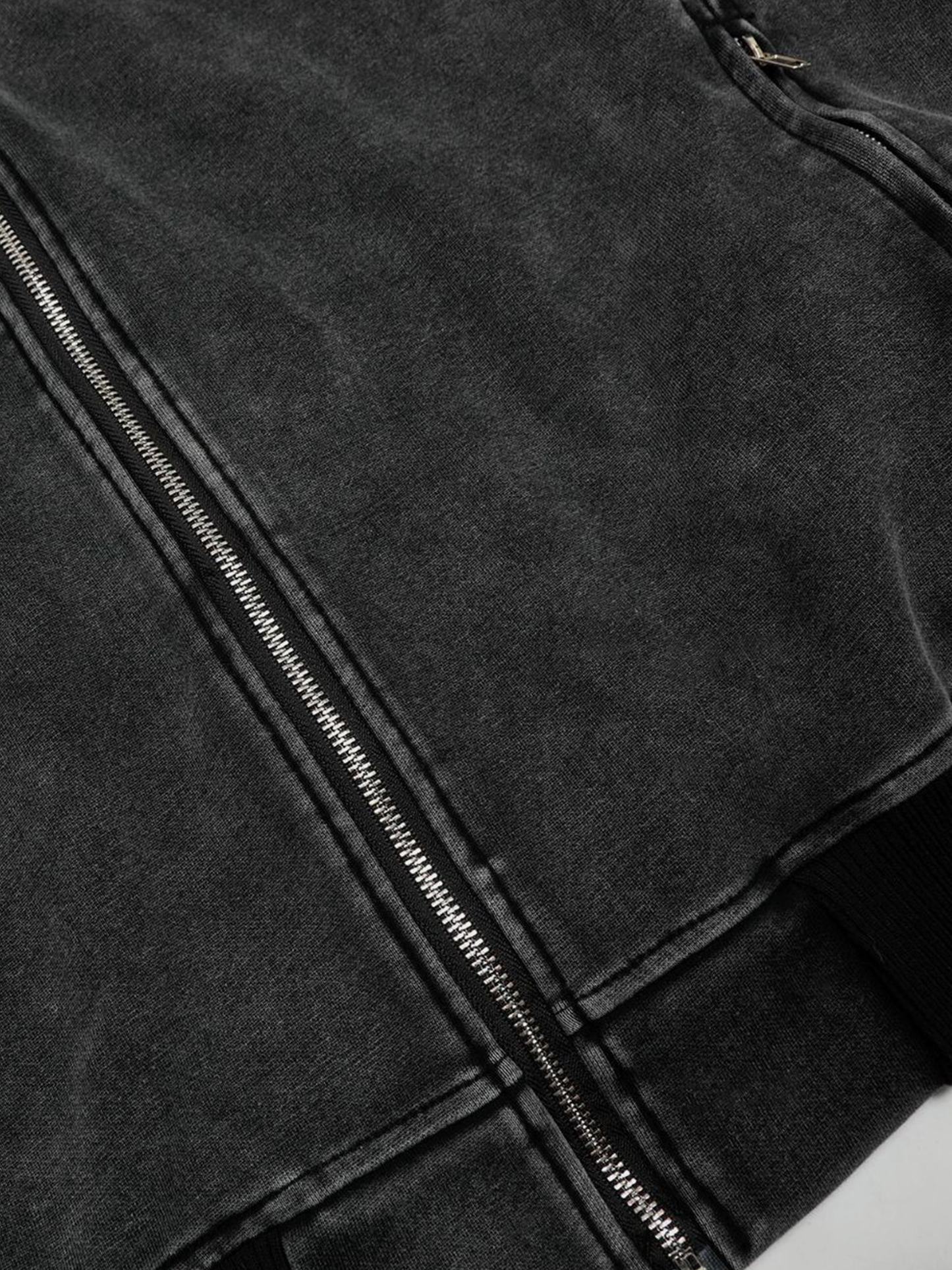 Washed Hoodie Jacket