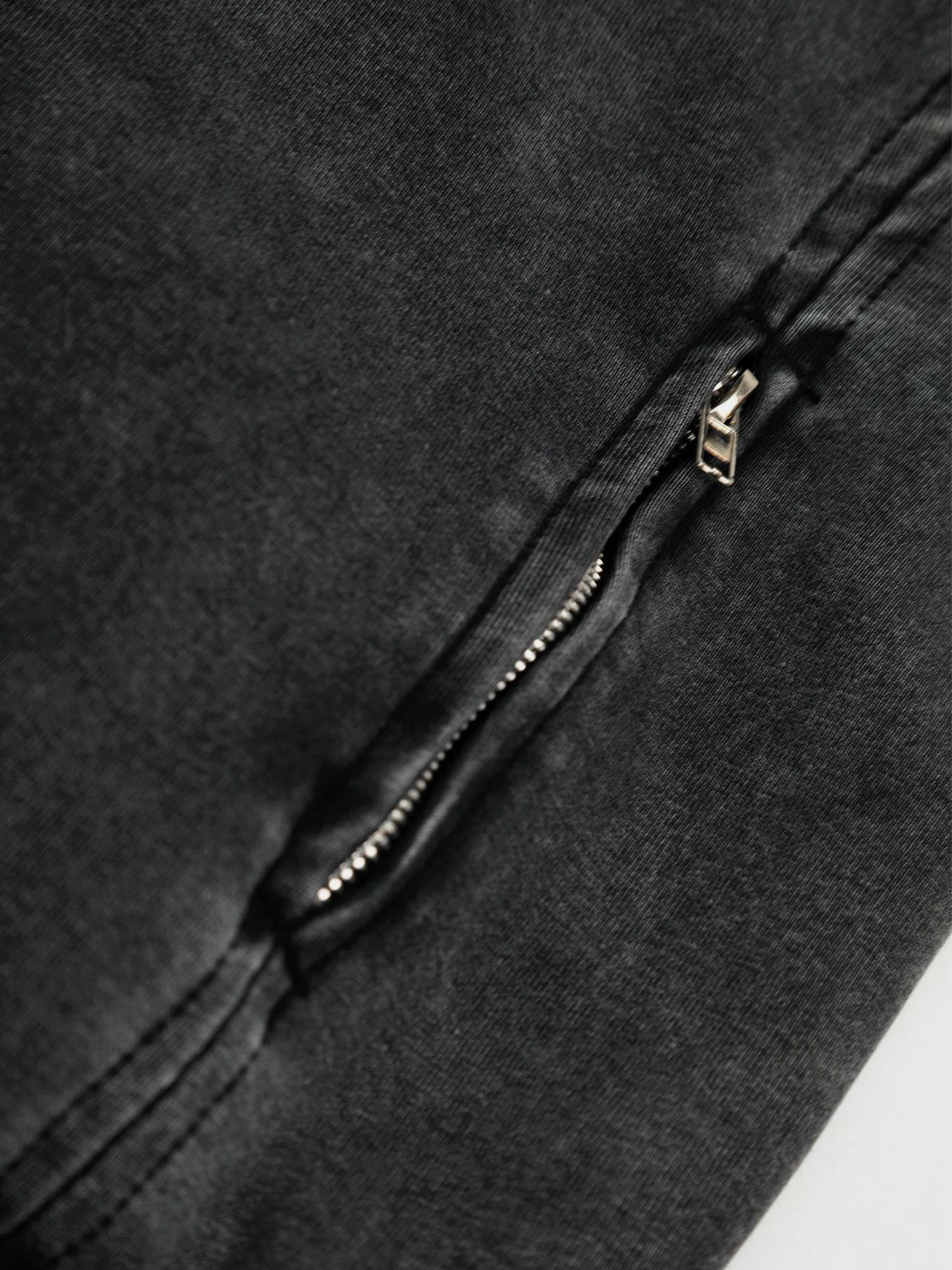 Washed Hoodie Jacket