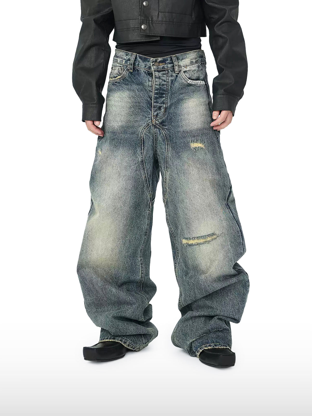 Versleten Rebel-jeans