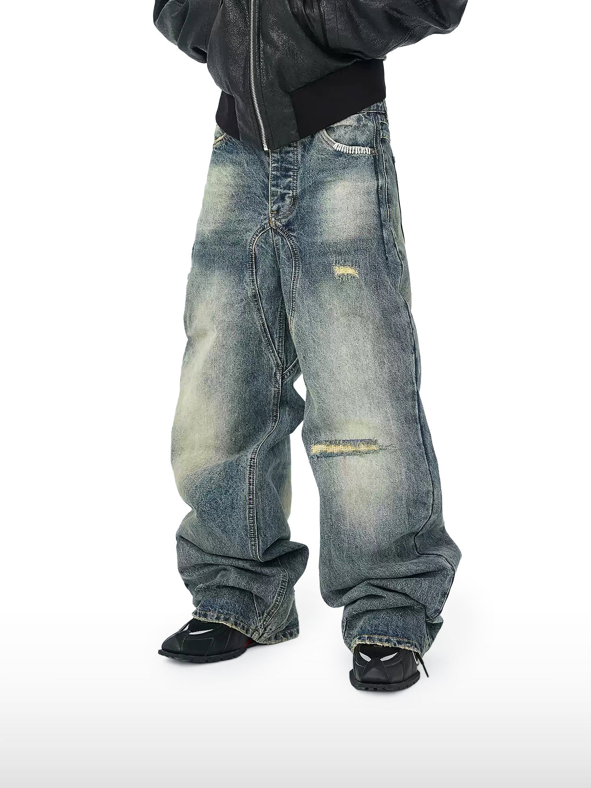Versleten Rebel-jeans