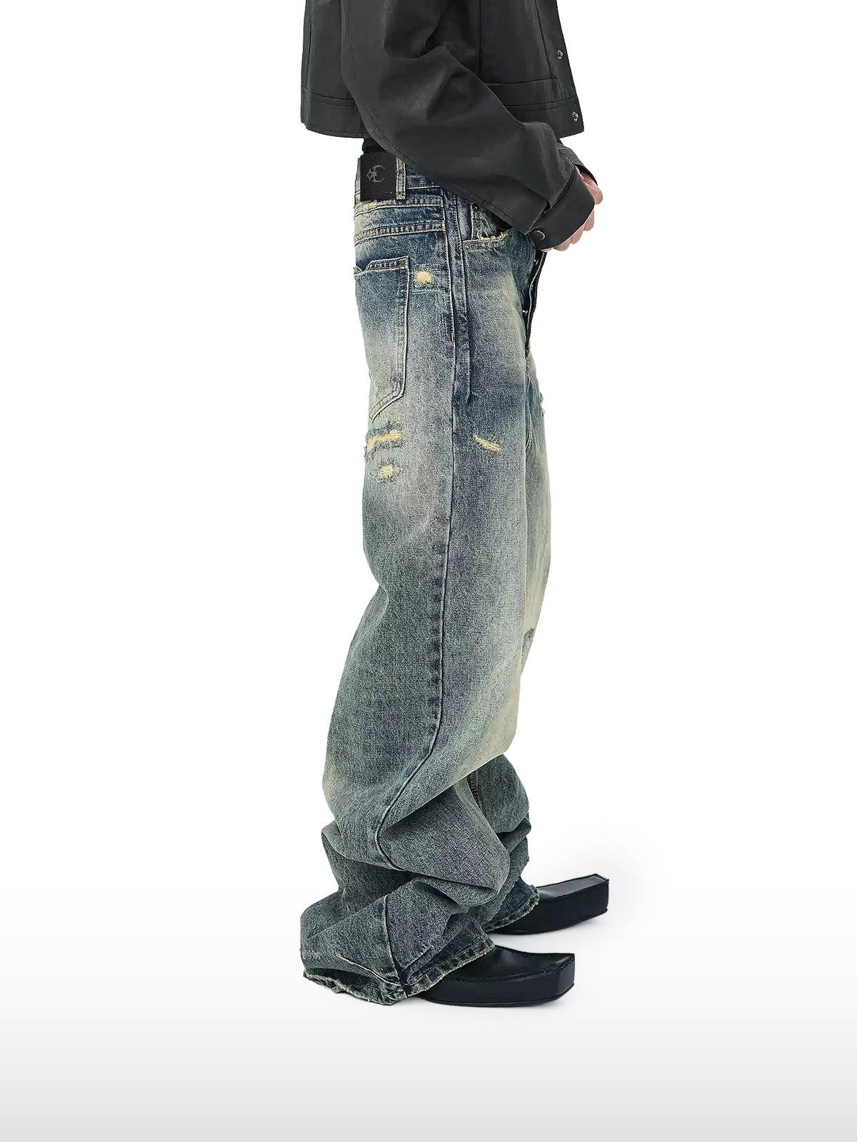 Versleten Rebel-jeans