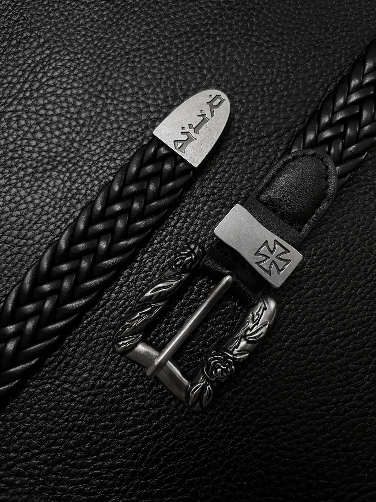 Woven Leather Belt