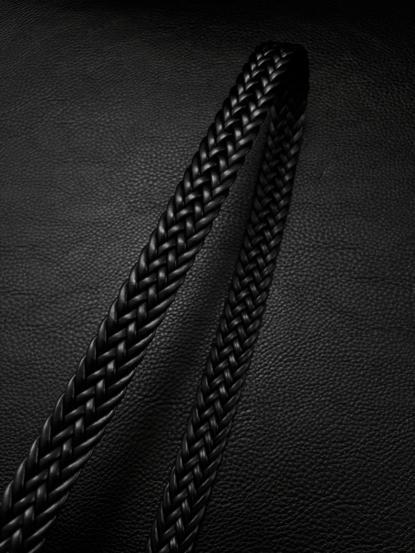 Woven Leather Belt