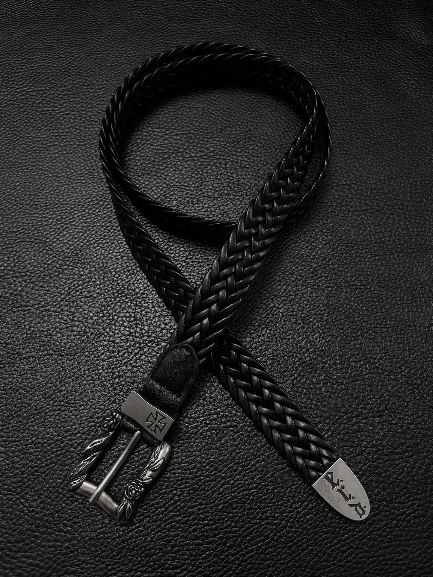 Woven Leather Belt