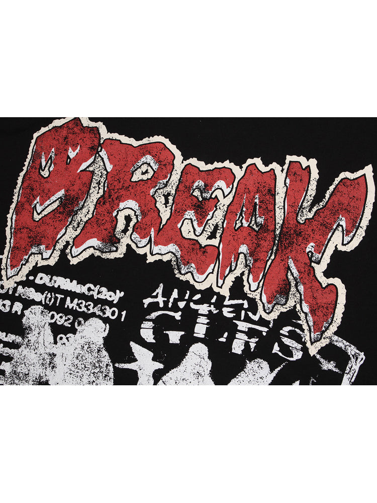 T-shirt Break Graffiti