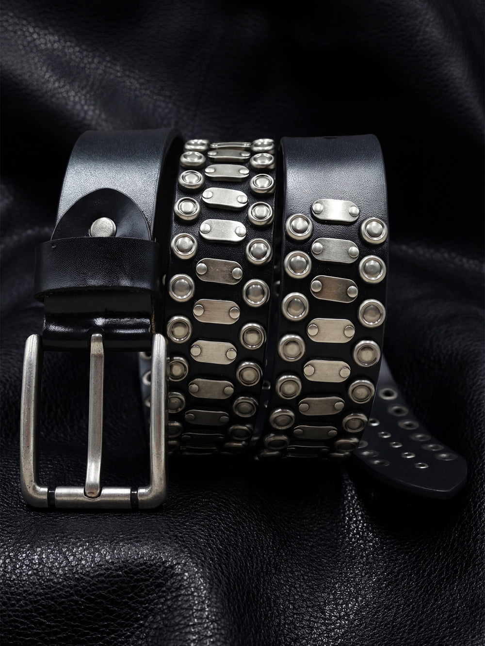 Titan Plate Industrial Studded Belt