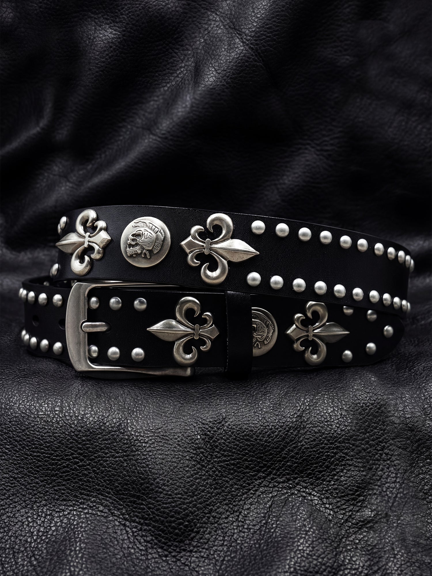 Iron Fleur Studded Belt