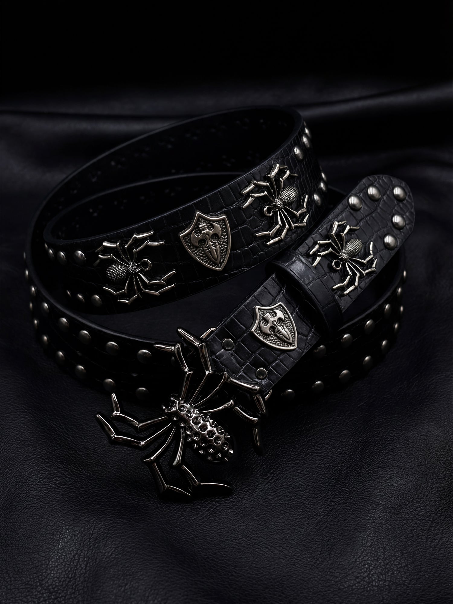 Arachnid Studded Belt