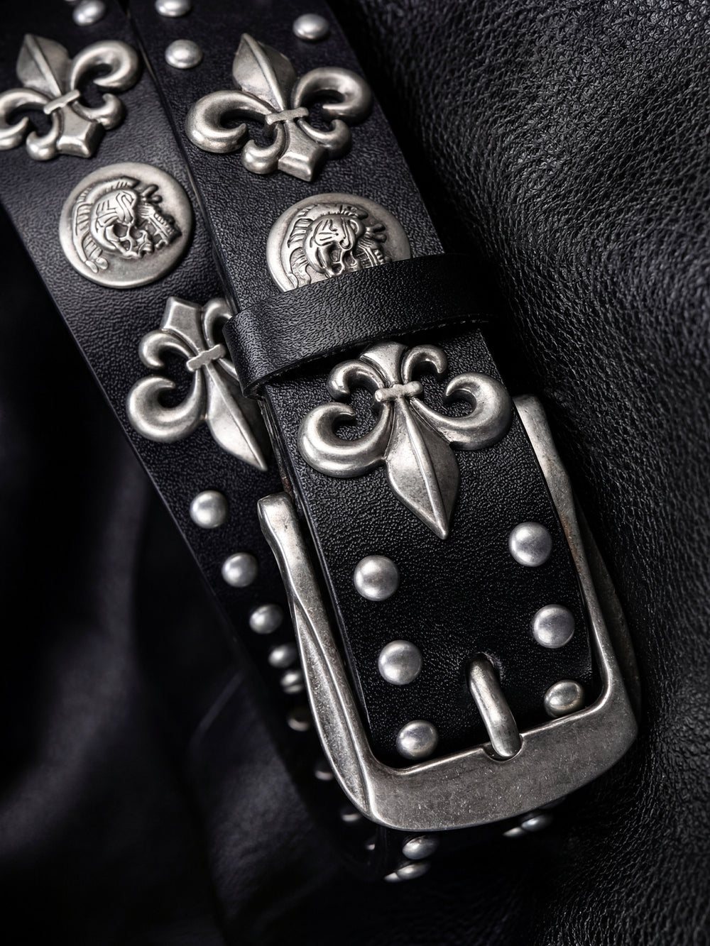 Iron Fleur Studded Belt