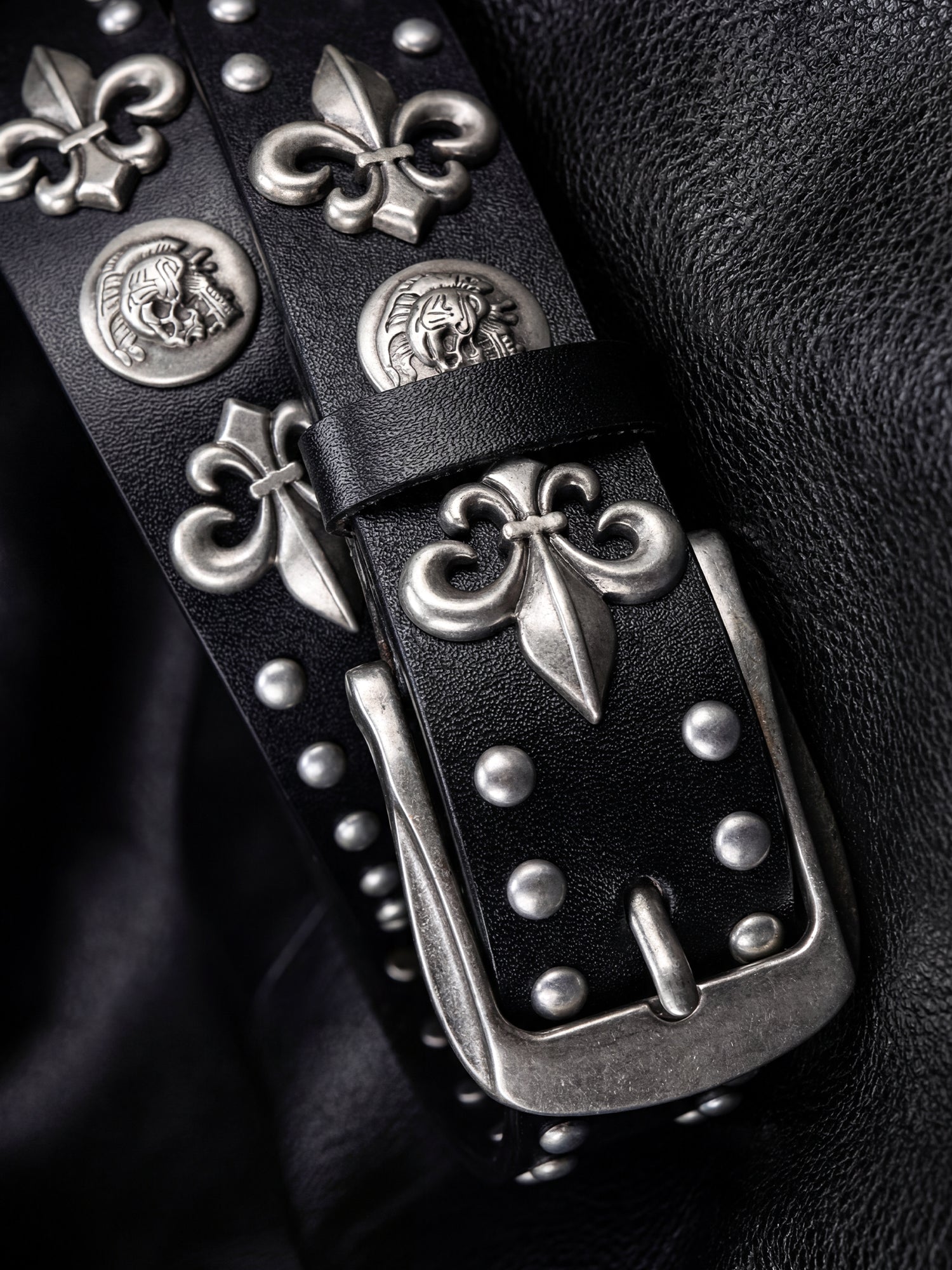 Iron Fleur Studded Belt