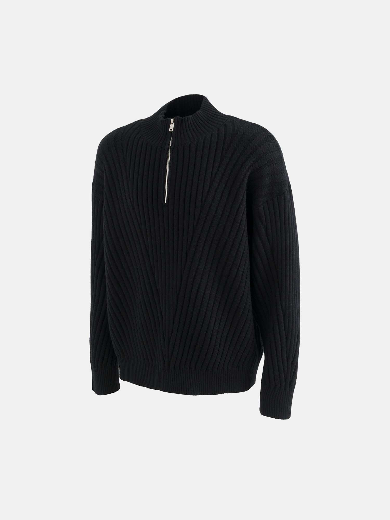Pull en maille noir