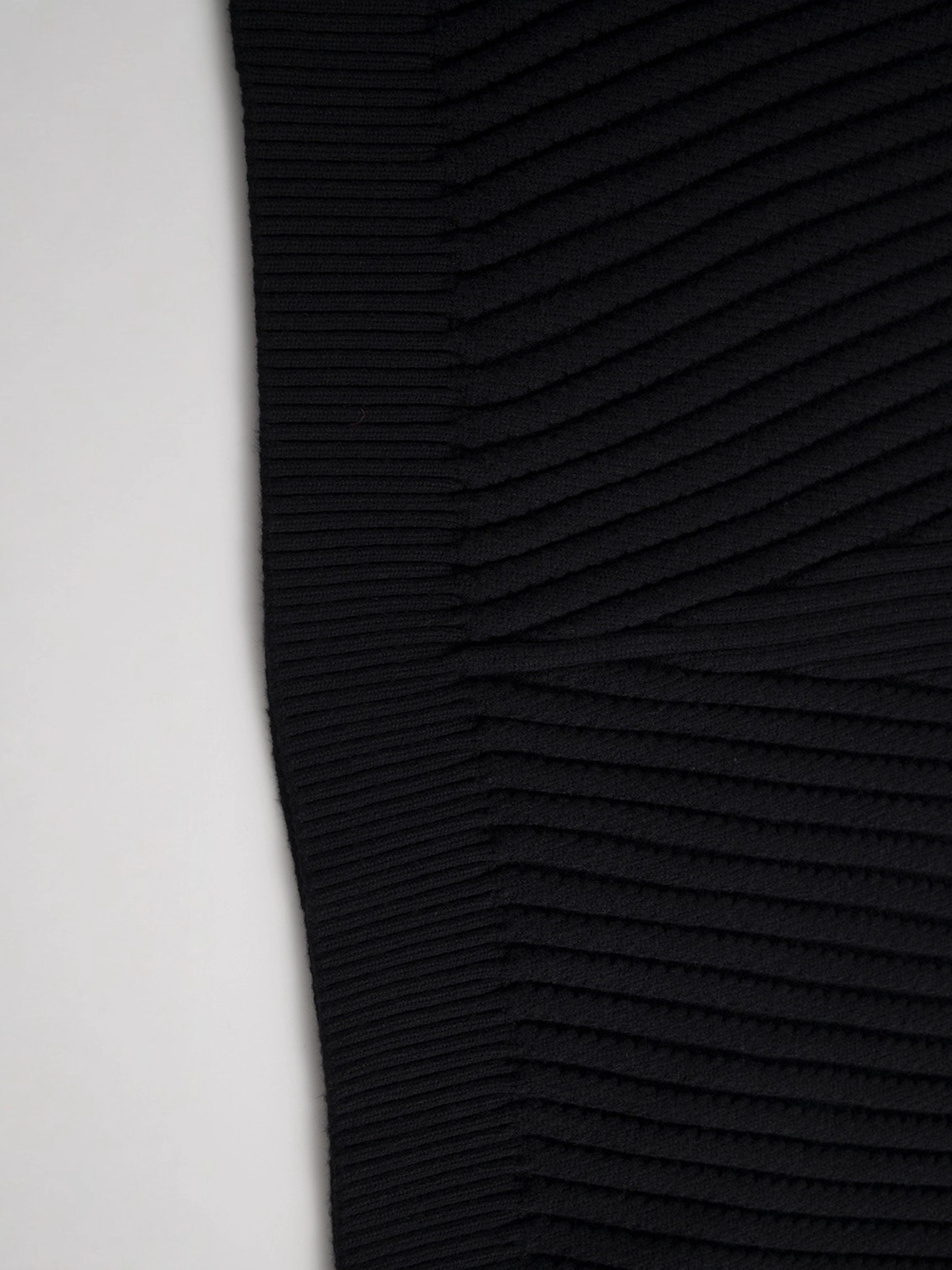 Pull en maille noir