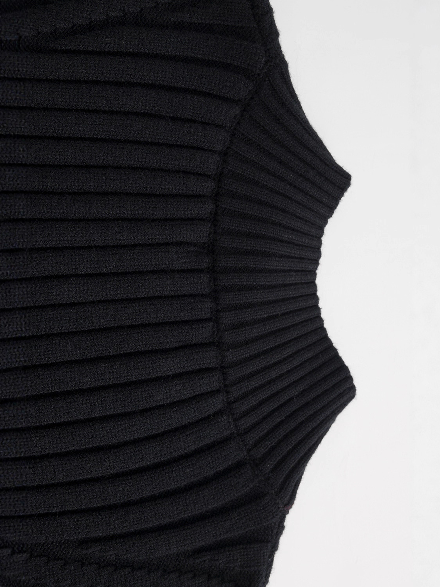 Pull en maille noir