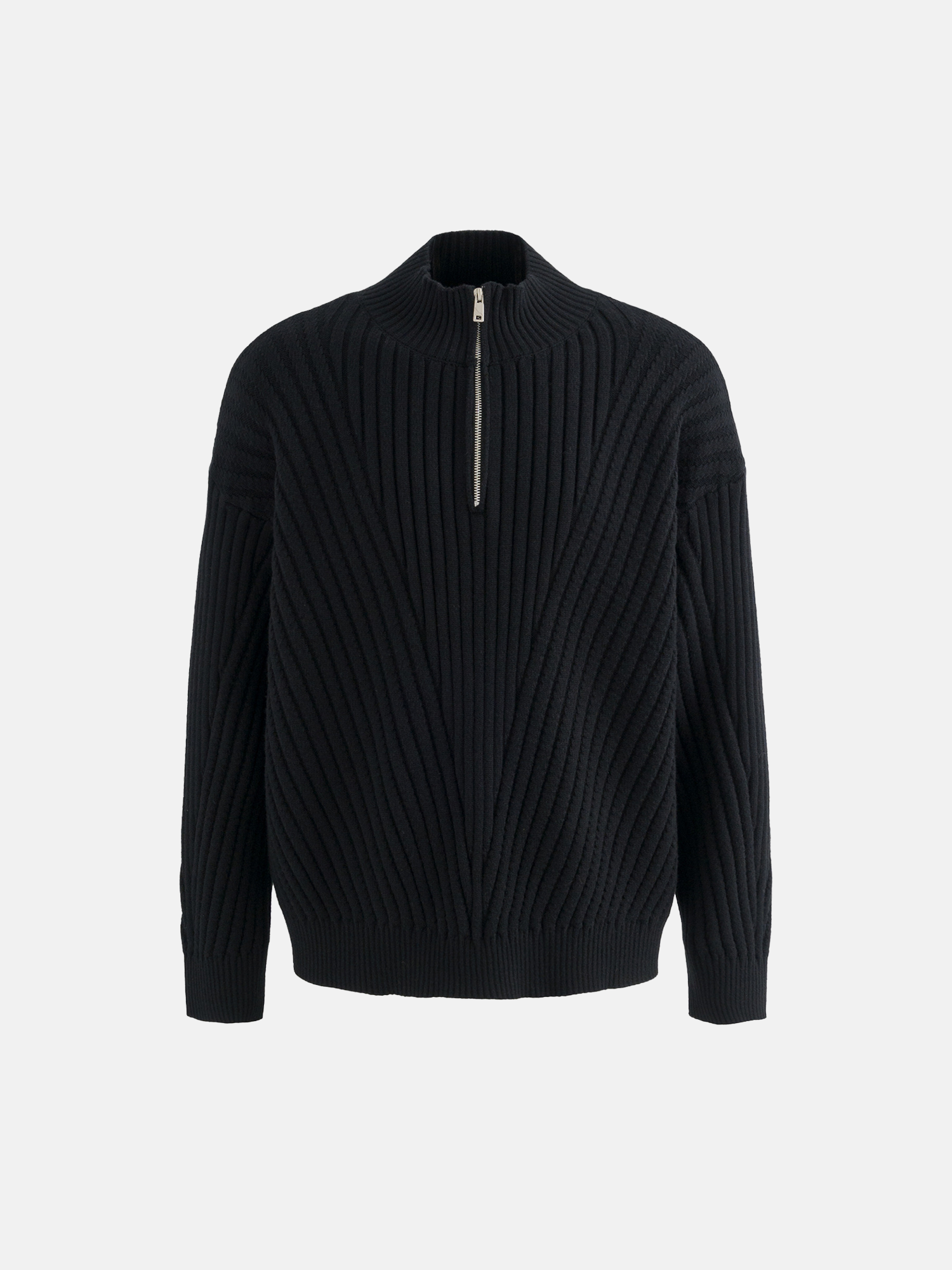 Pull en maille noir