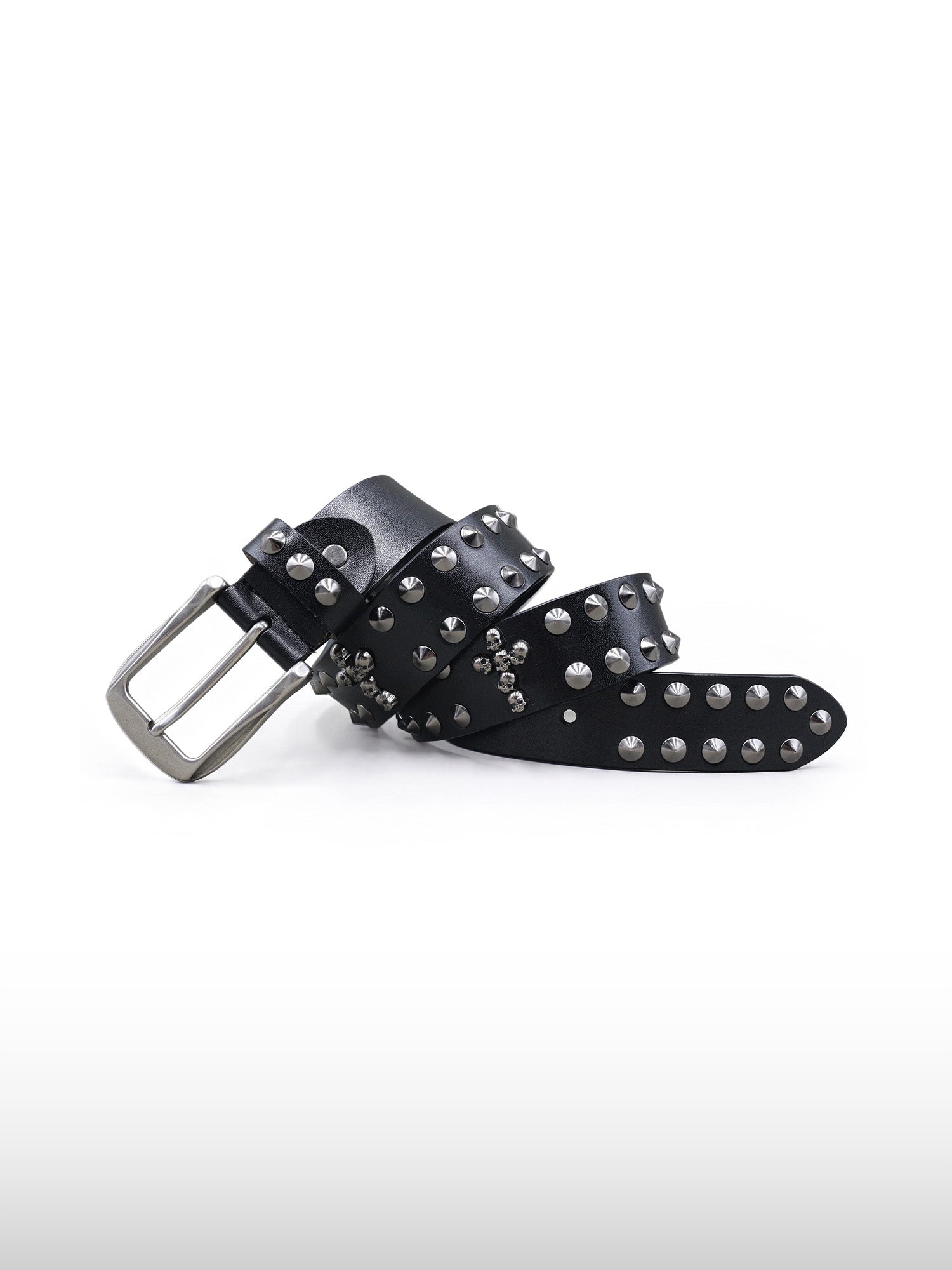 Studded Skull Cross Belt