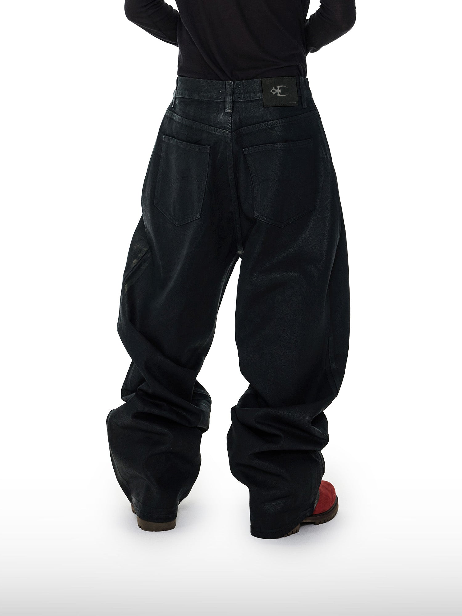 Zwarte Baggy Jeans