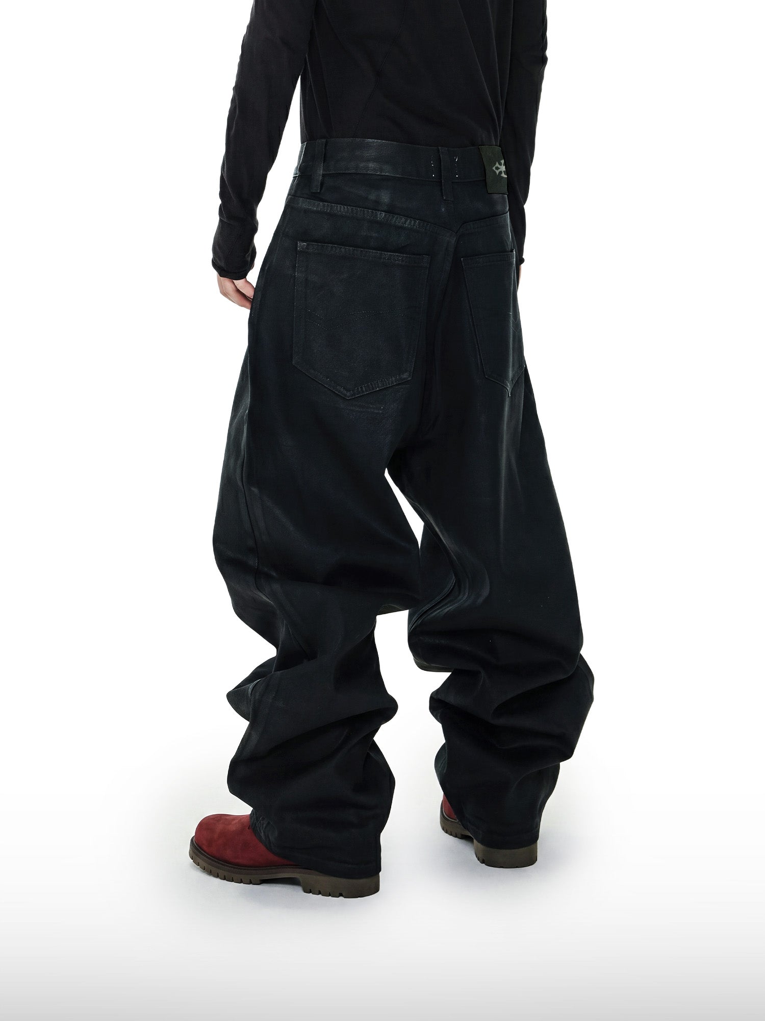 Zwarte Baggy Jeans