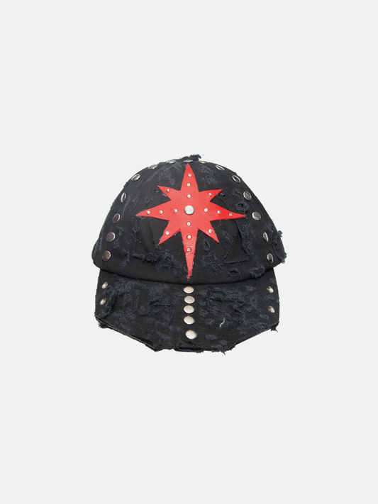 Black Star Stud Cap