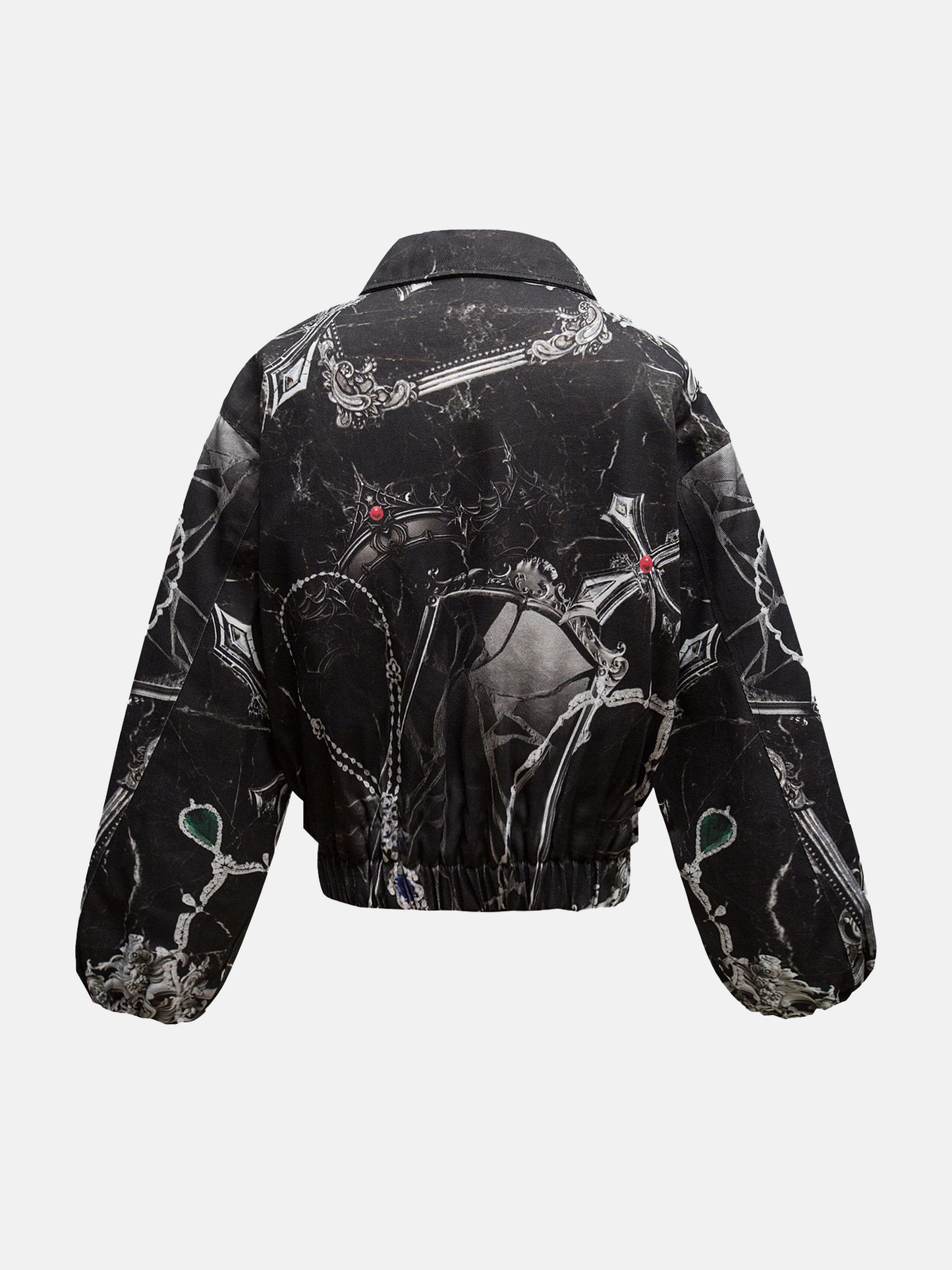 Chaqueta cruzada del caos