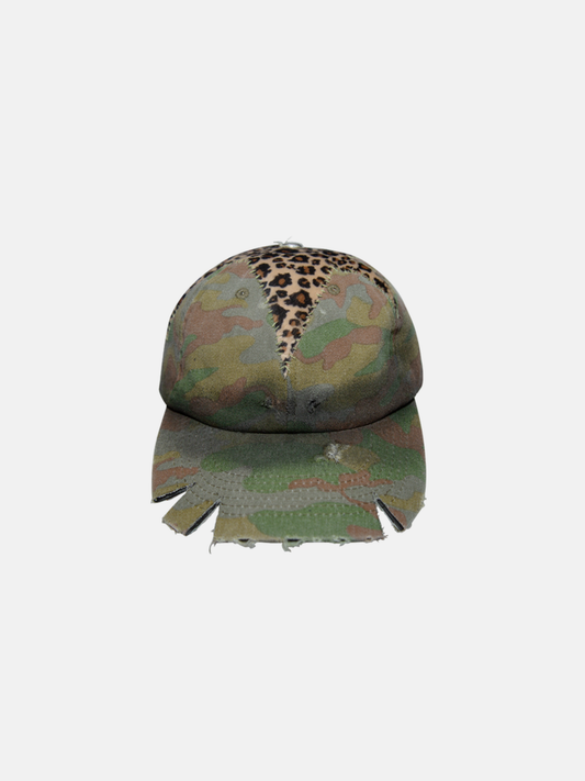 Camo Leopard Trim Cap