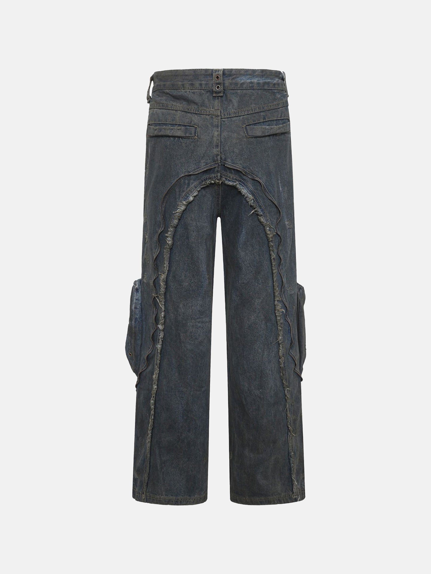 Jeans da strada del caos