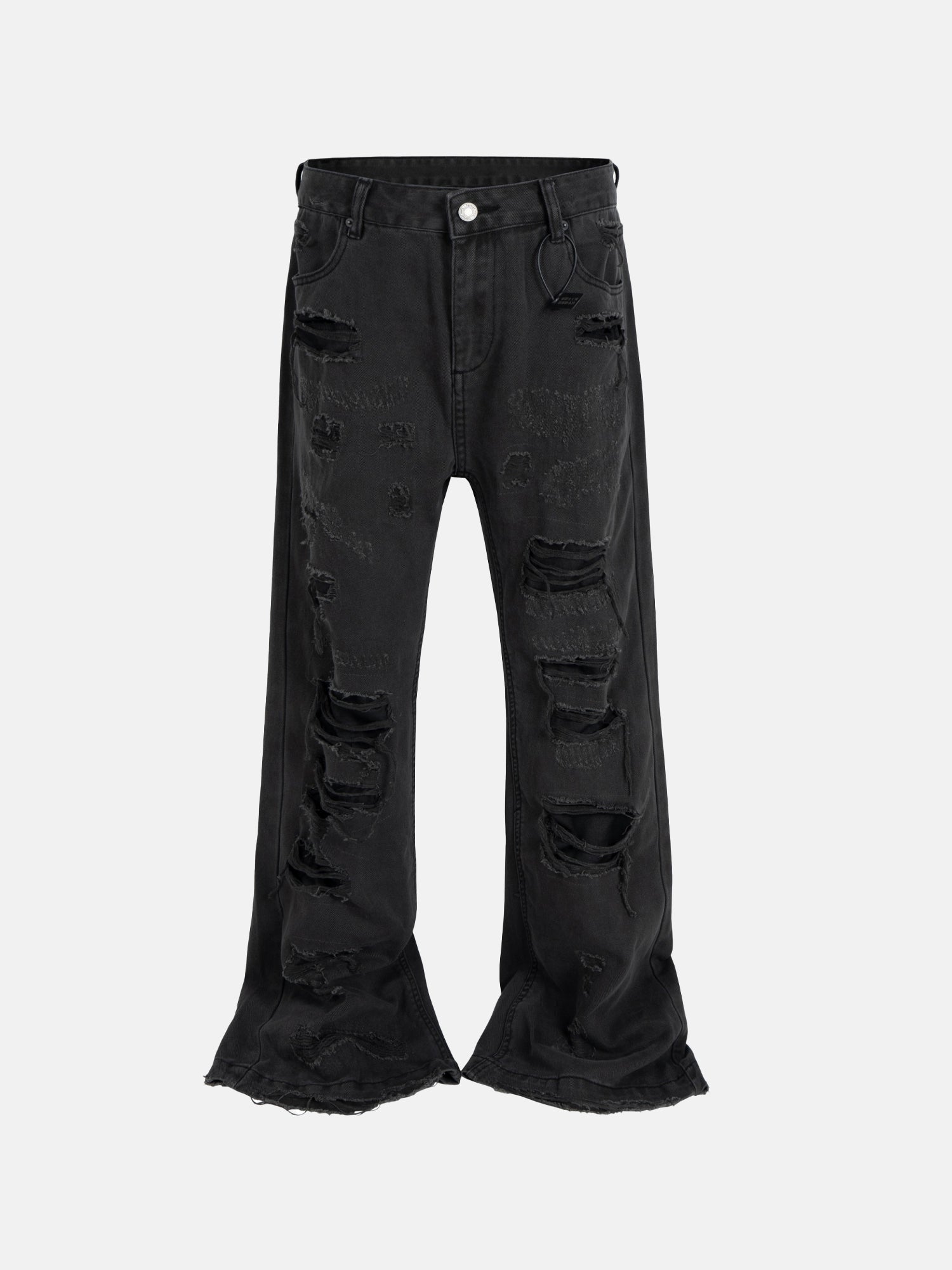 Charcoal Rip Jeans