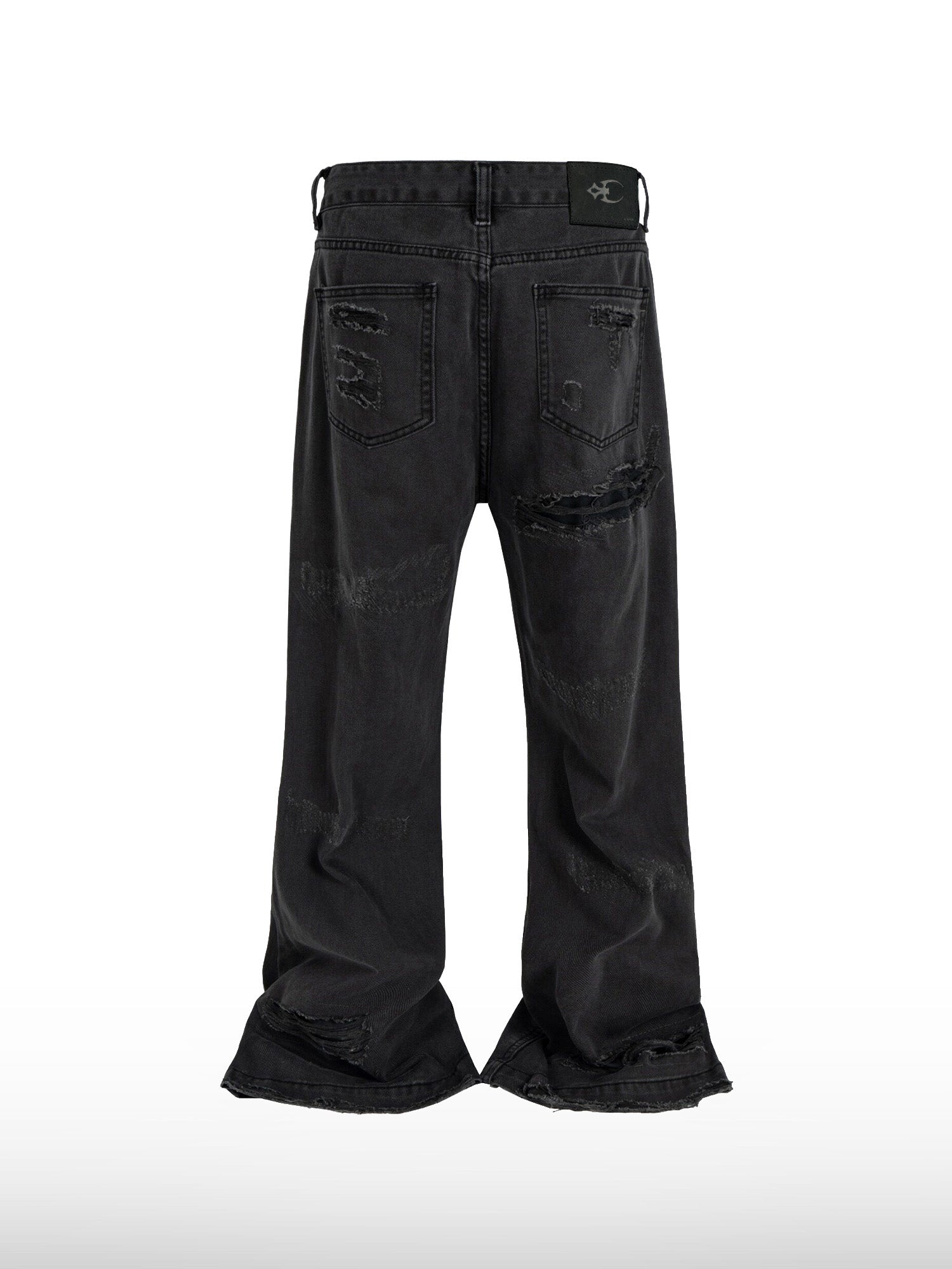 Charcoal Rip Jeans