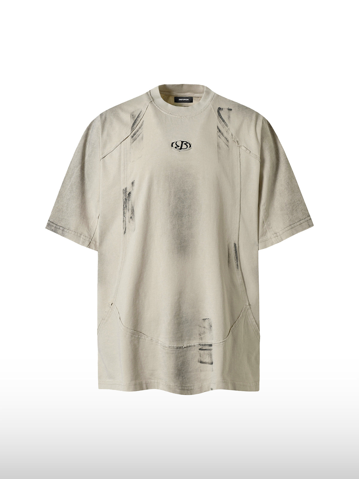 チャコール ウォッシュドTシャツ